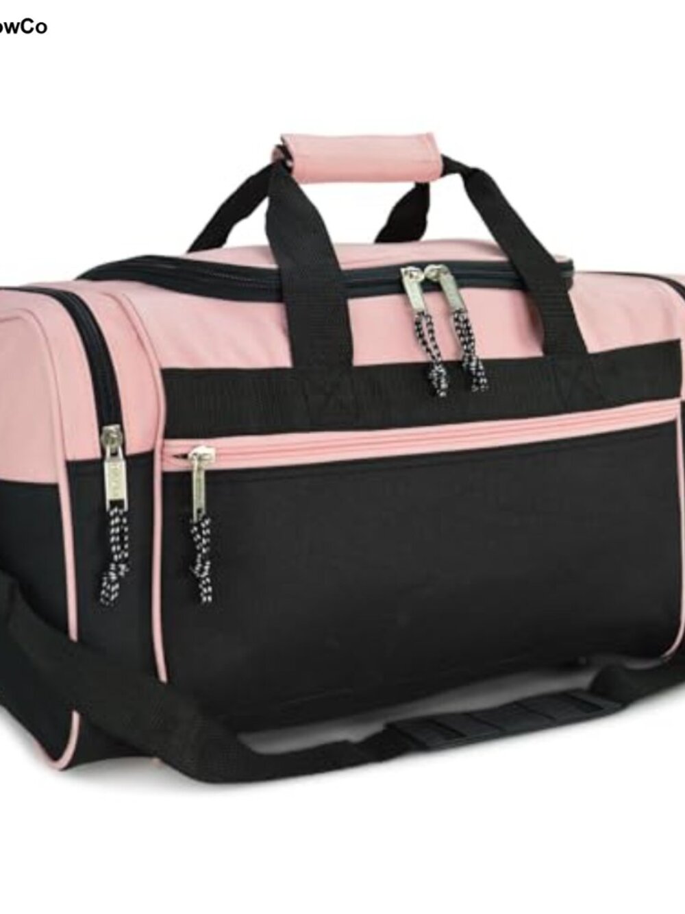 Blank Sports Duffle Bag Gym Travel Duffel Adjustable Strap